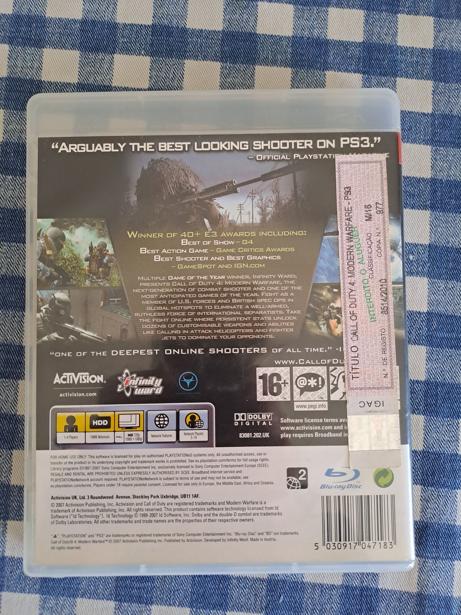Call of duty 4 ps3