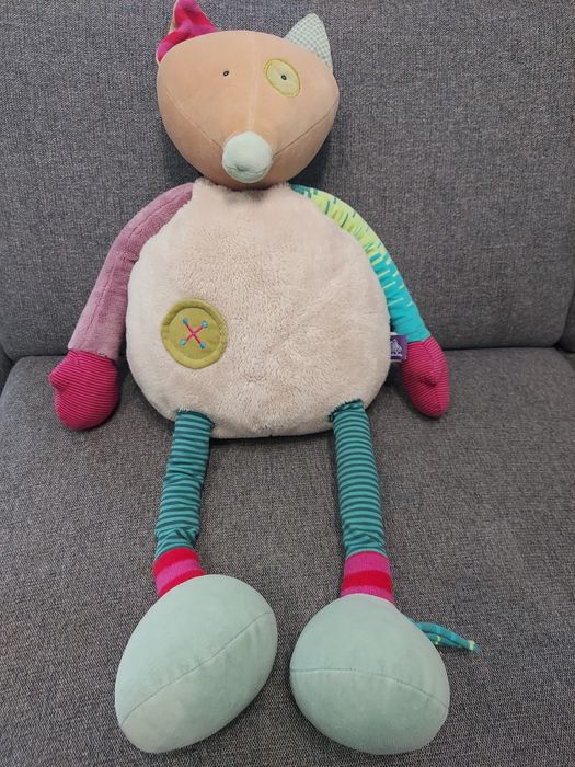 Maskotka Moulin Roty Wilk , sensoryczna