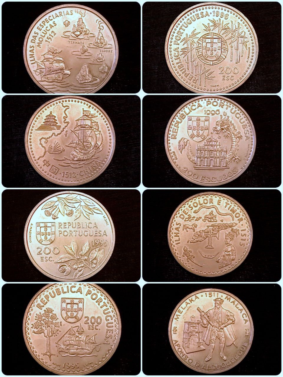 Moeda em prata de 5 escudos de 1934