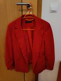 Blazer vermelho como novo