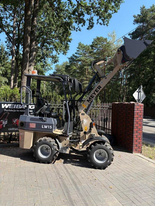Ładowarka przegubowa MEYER LW15 – Perkins Euro 5, udźwig 600 kg