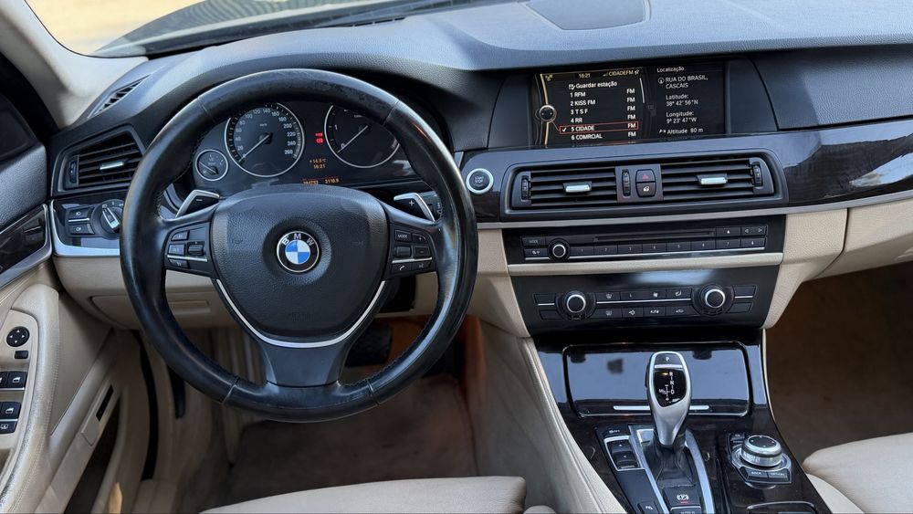 BMW 520 D SPORT AUTOMÁTICA 8 VELOCIDADES  ANO 2010 NACIONAL