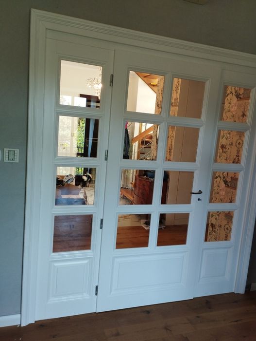 Drzwi wewnętrzne Stylowe dwu skrzydłowe