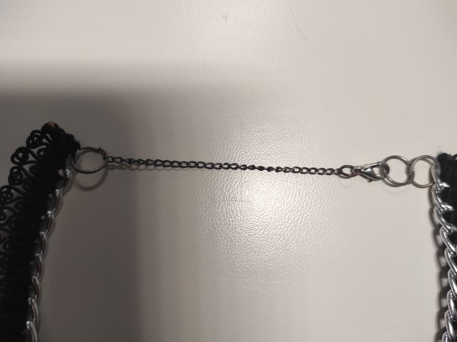 Красивое украшение на шею, колье, намисто, буси,силянка ручної роботи