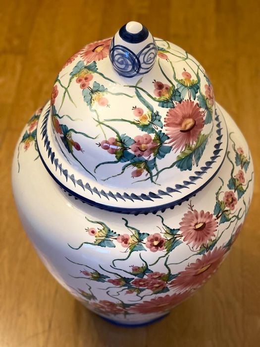 Jarrão Decorativo Florido