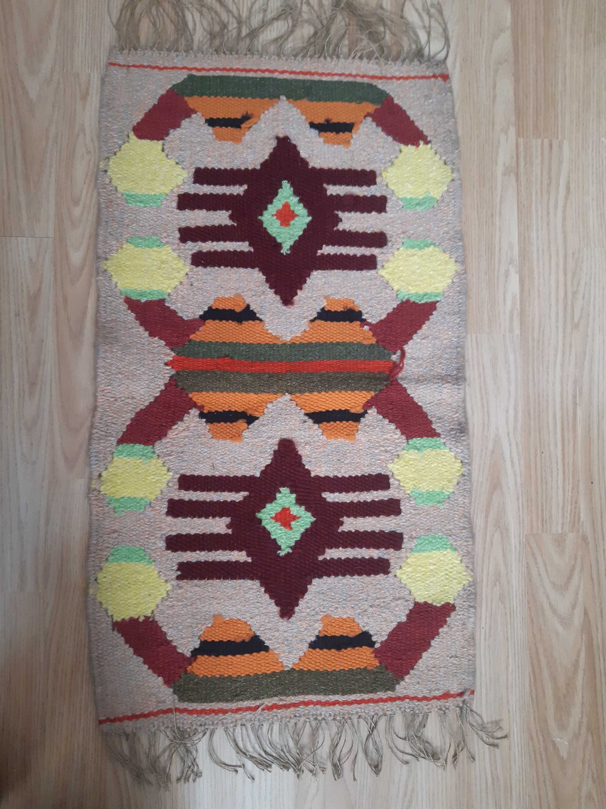 Kilim wełniany PRL/ cepelia