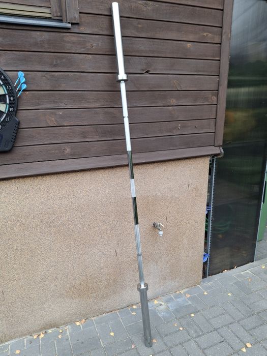 Sztanga olimpijska 220cm x 50cm 20 kg Hopsport