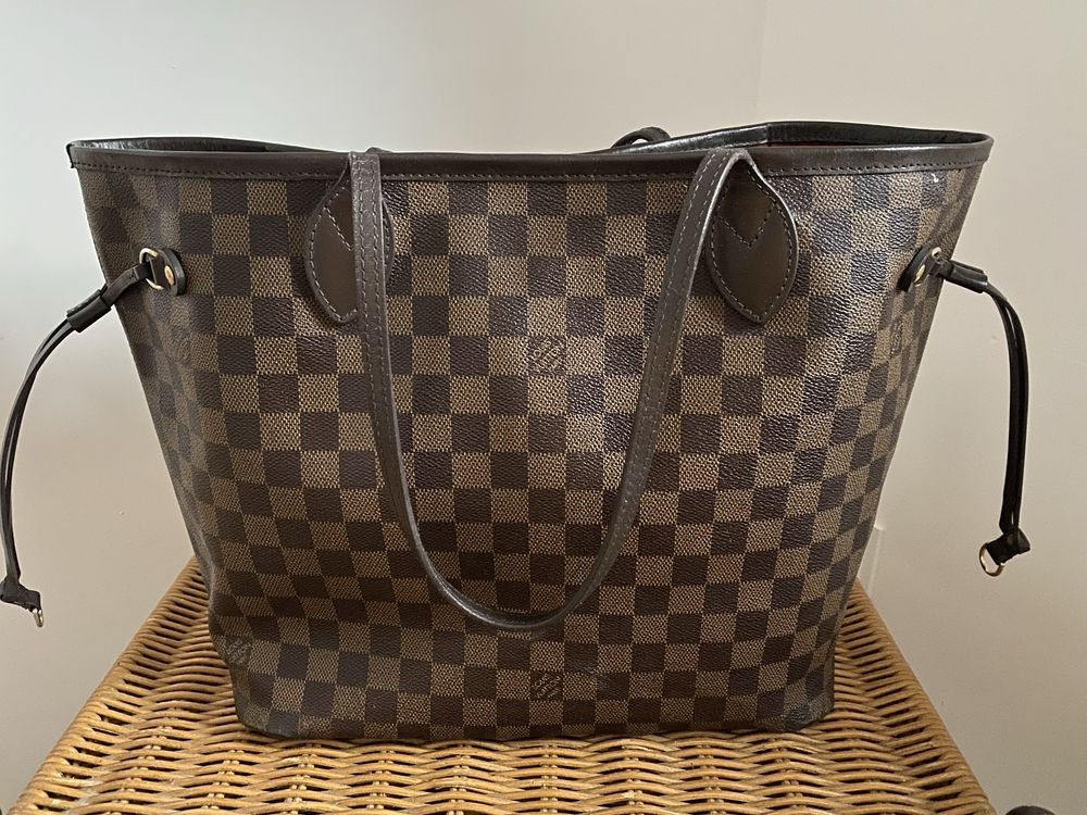 Louis Vuitton Neverfull MM Damier Ebene.