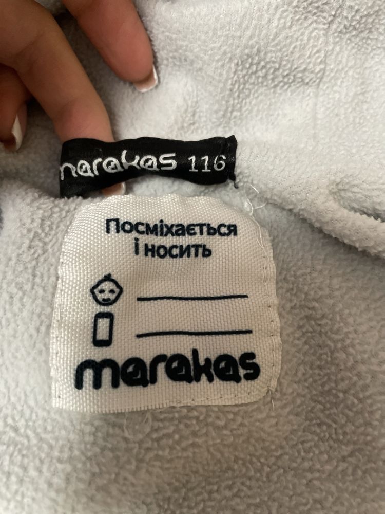 Вітровка на дівчинку на флісі Маракас