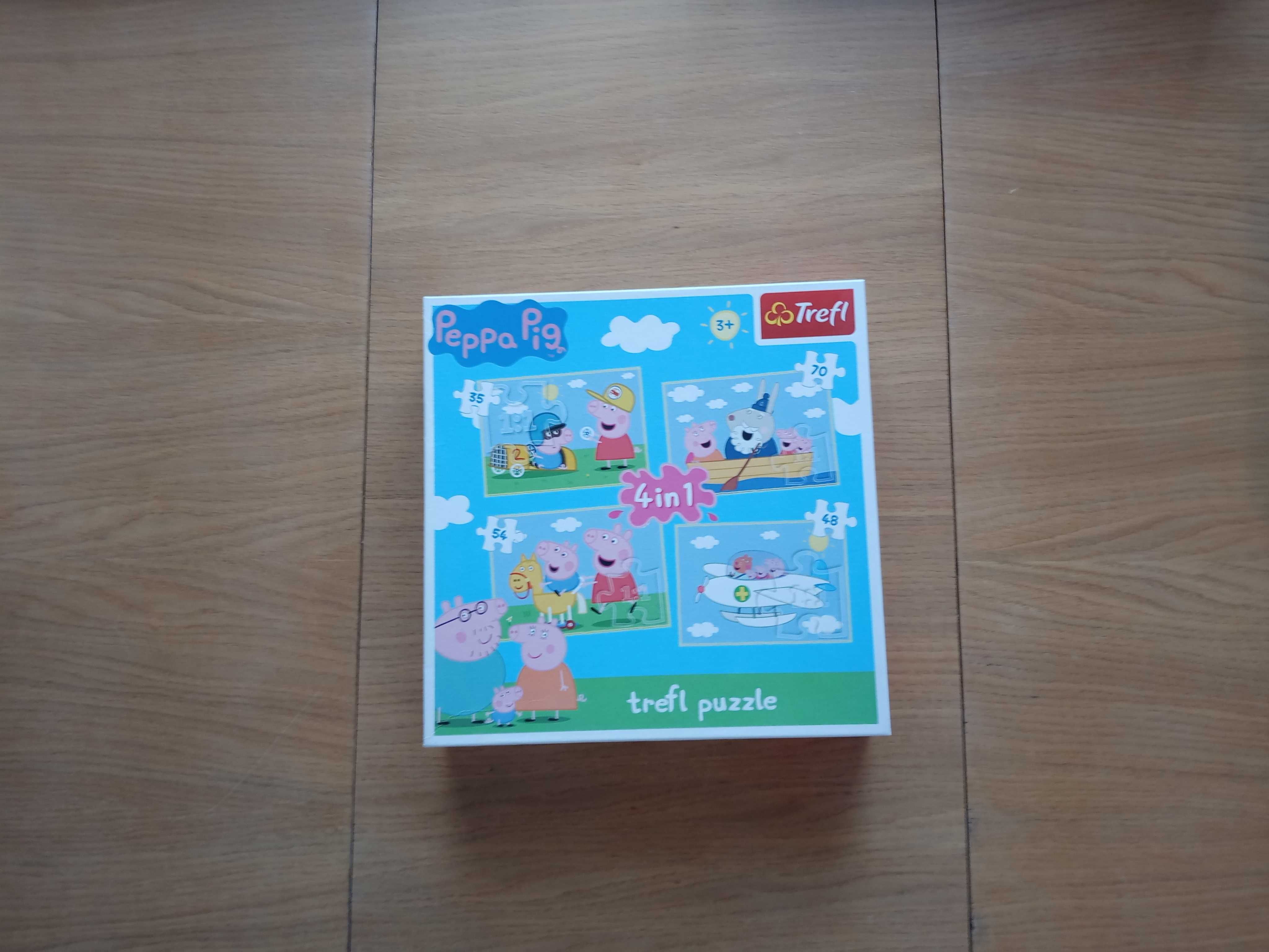 puzzle Świnka Peppa 11 układanek