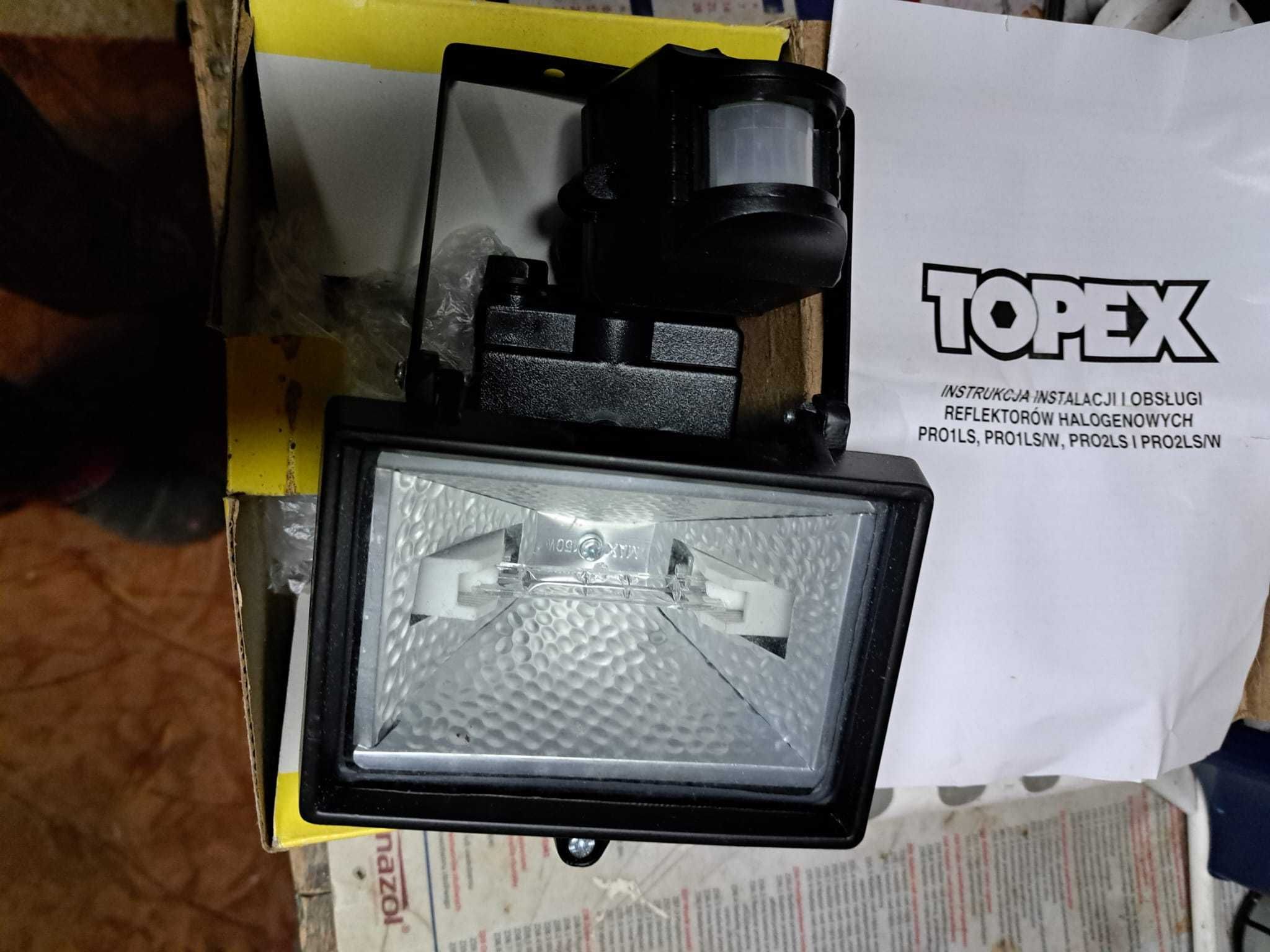 Sprzedam nowy reflektor halogenowy Topex