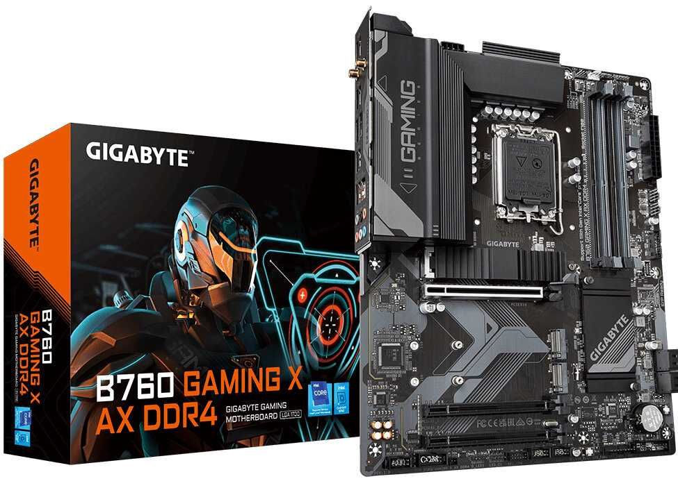 Płyta główna GIGABYTE B760 Gaming X AX DDR4 + WiFi