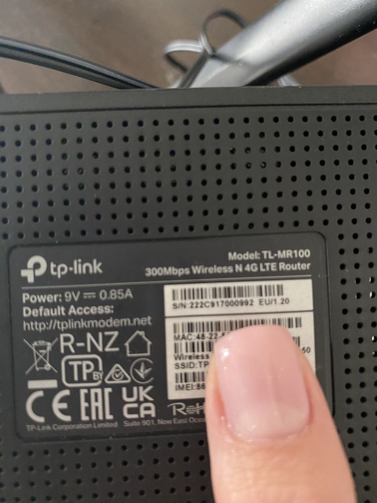 Router na karte Tp-link