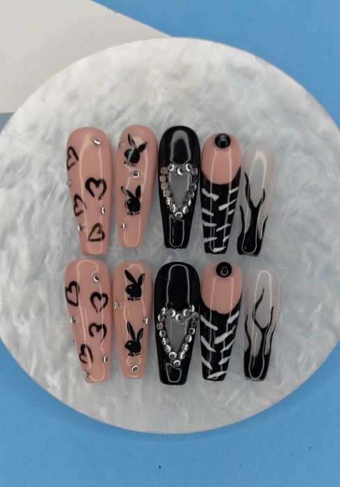 Press on nails - unhas postiças por medida