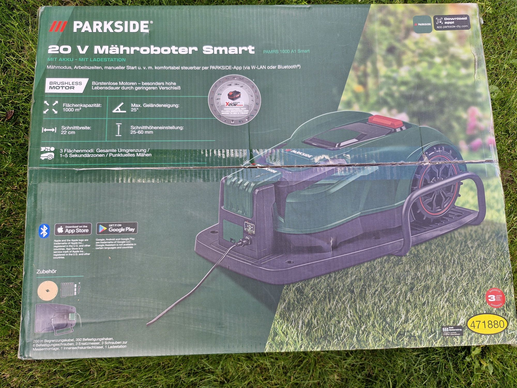 Robot kosiarka Prarkside PAMRS 1000 NOWY