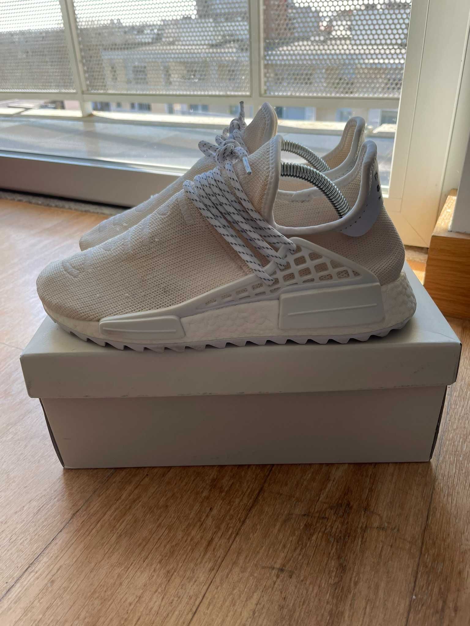 adidas Human Race NMD Pharrell Blank Canvas EU 40.5 US 7.5