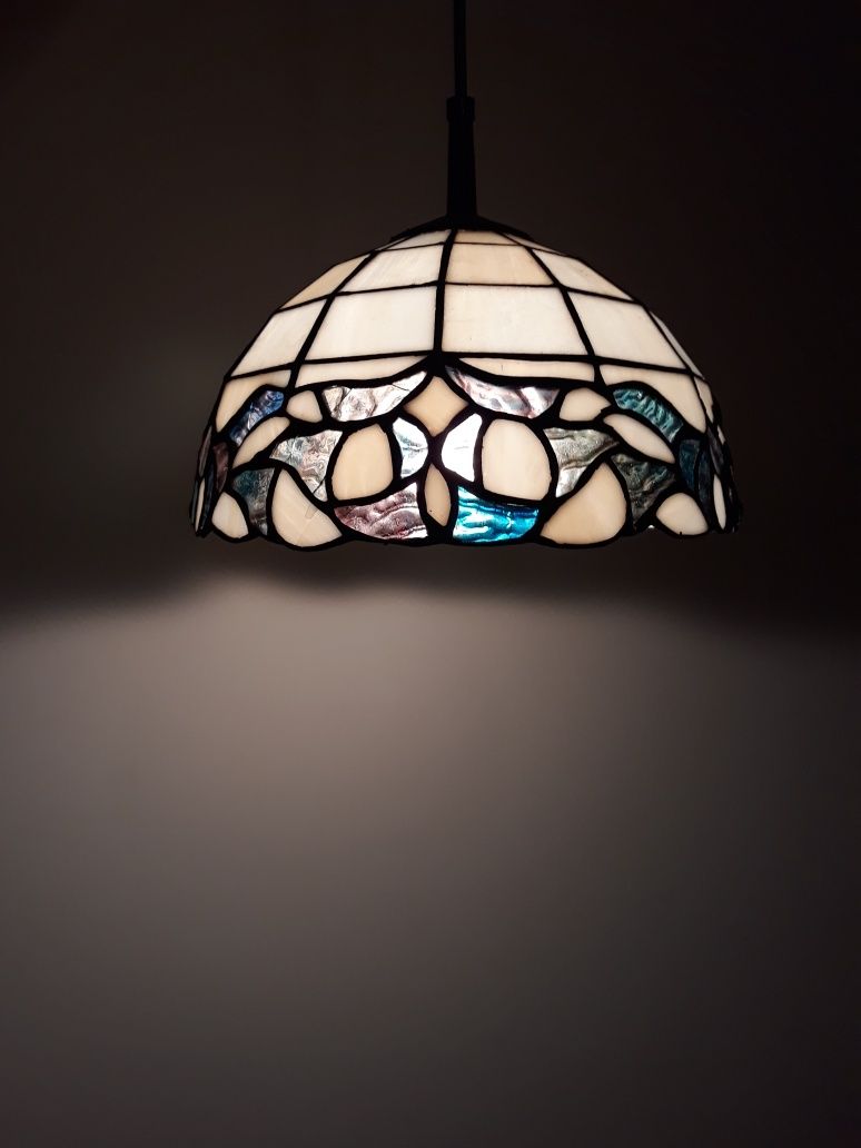 Lampa witrażowa  sufitowa  tiffany