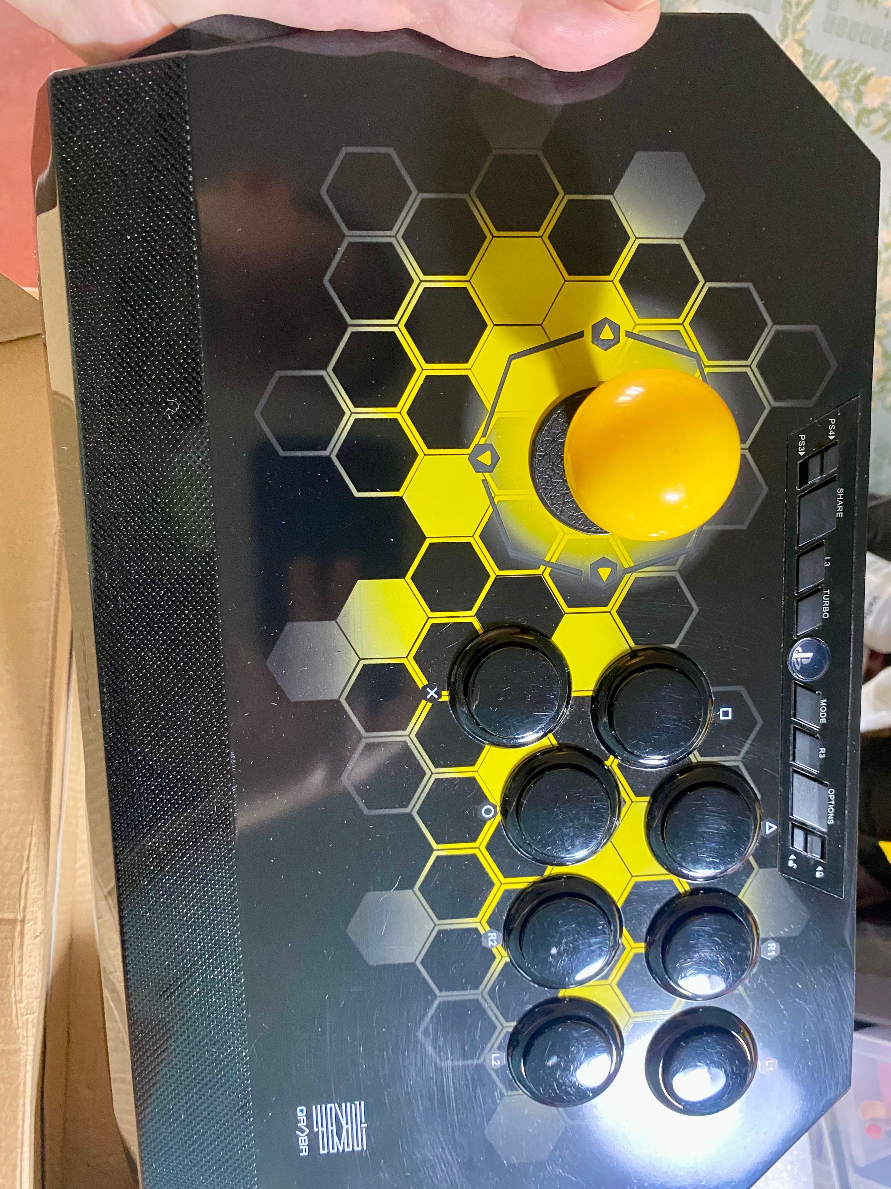 Qanba Drone Fight Stick PS4 PS3 PC - Sony arcade файтинг рычаг