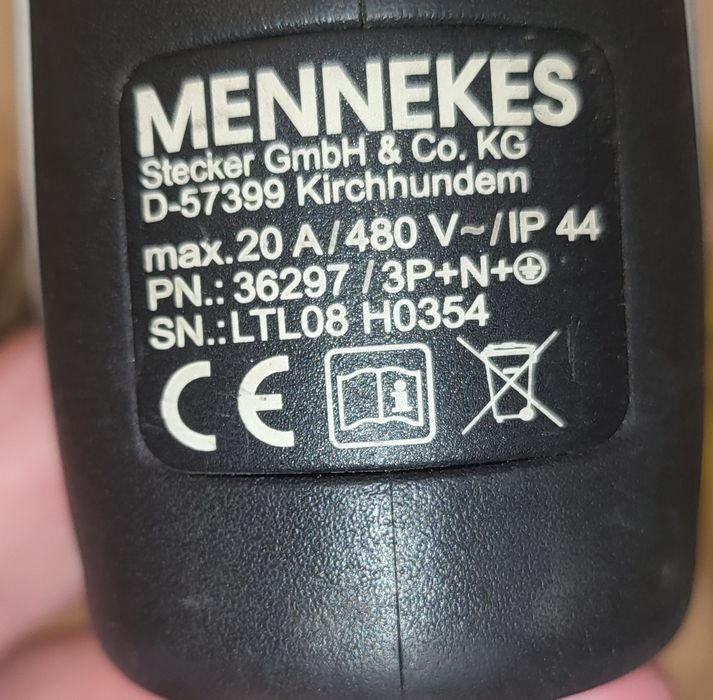 Cabo Carregamento Mennekes