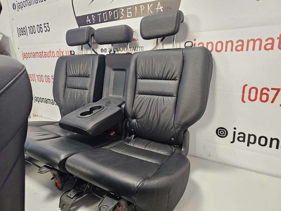 Салон Сидіння Сидения Шкіра Кожа  Honda CR-V 3 покоління