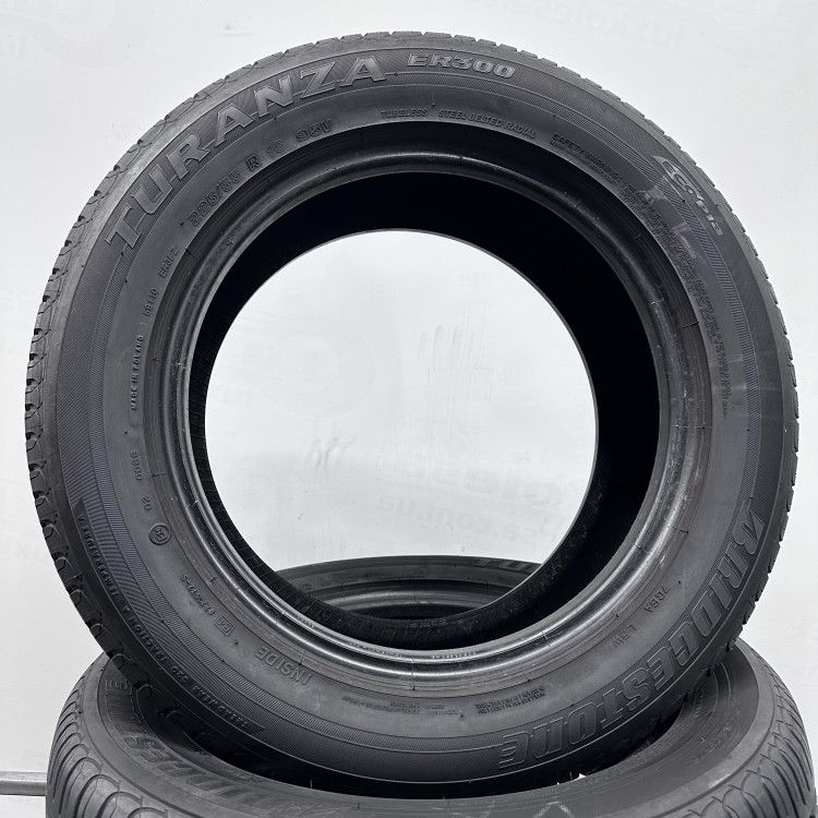 2шт бу літо 225/55/R16 7,3мм Bridgestone Turanza ER 300