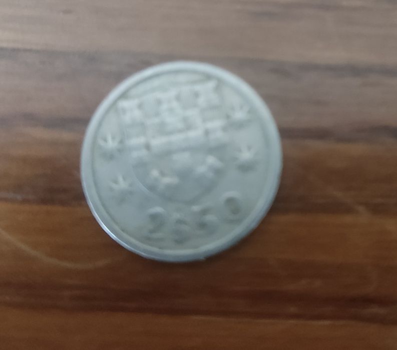 Vendo Moedas de 2,50 escudos