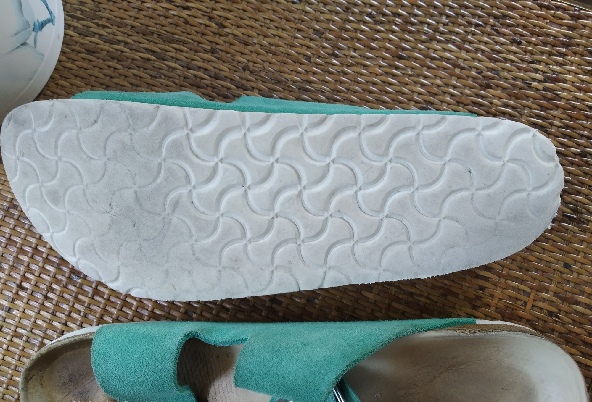 Birkenstock Arizona Emerald Замша 40,5-41/25,5-26см.
