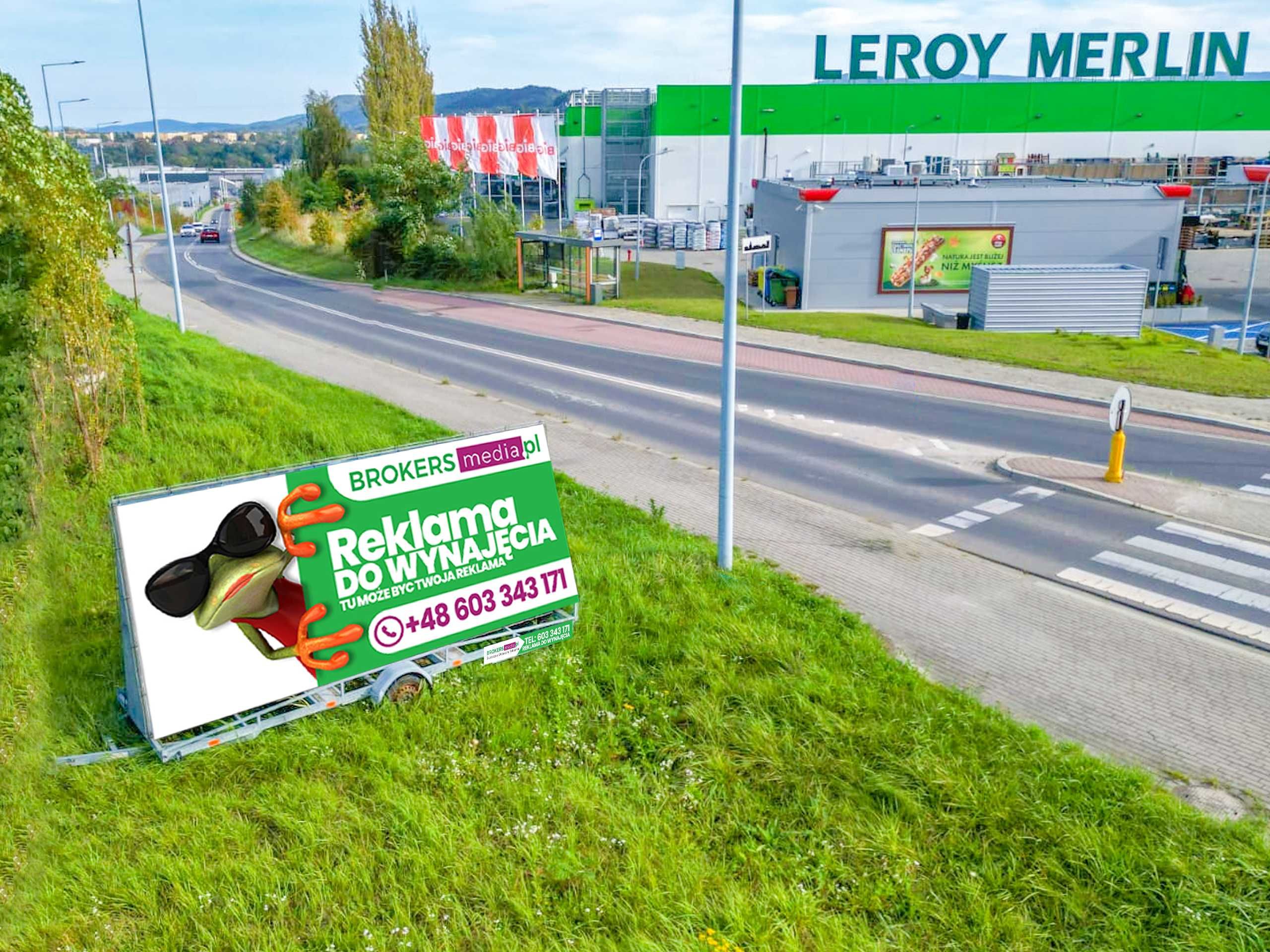 REKLAMA - Billboard Mobilny, Przyczepa Reklamowa