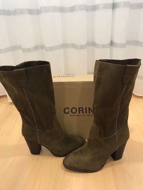 Botas Castanhas Nº 40 NOVAS