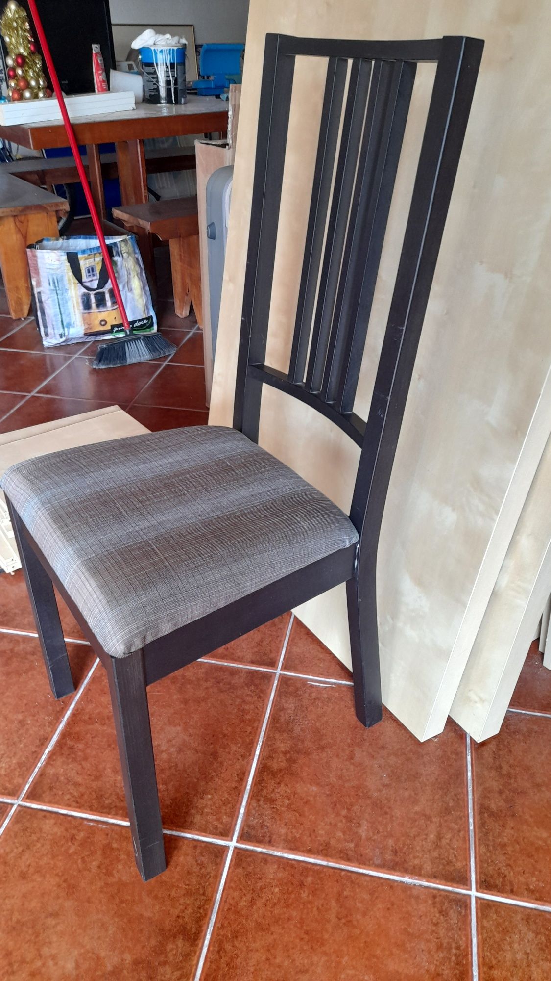 50€ Conjunto 6 Cadeiras Ikea estofadas