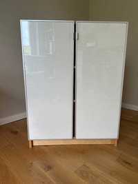 Regał IKEA BILLY z drzwiami szklanymi MORLIDEN 80x30x106 cm