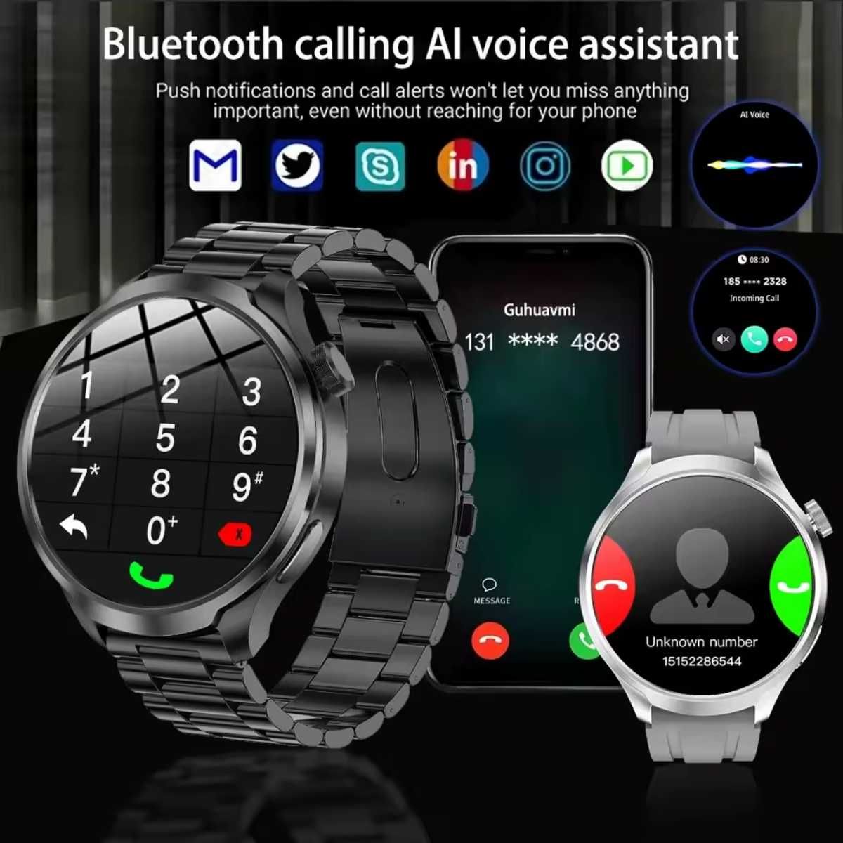 Смарт часы. LIGE DK69 MAX. NFC. GPS. Compass. Barometr.