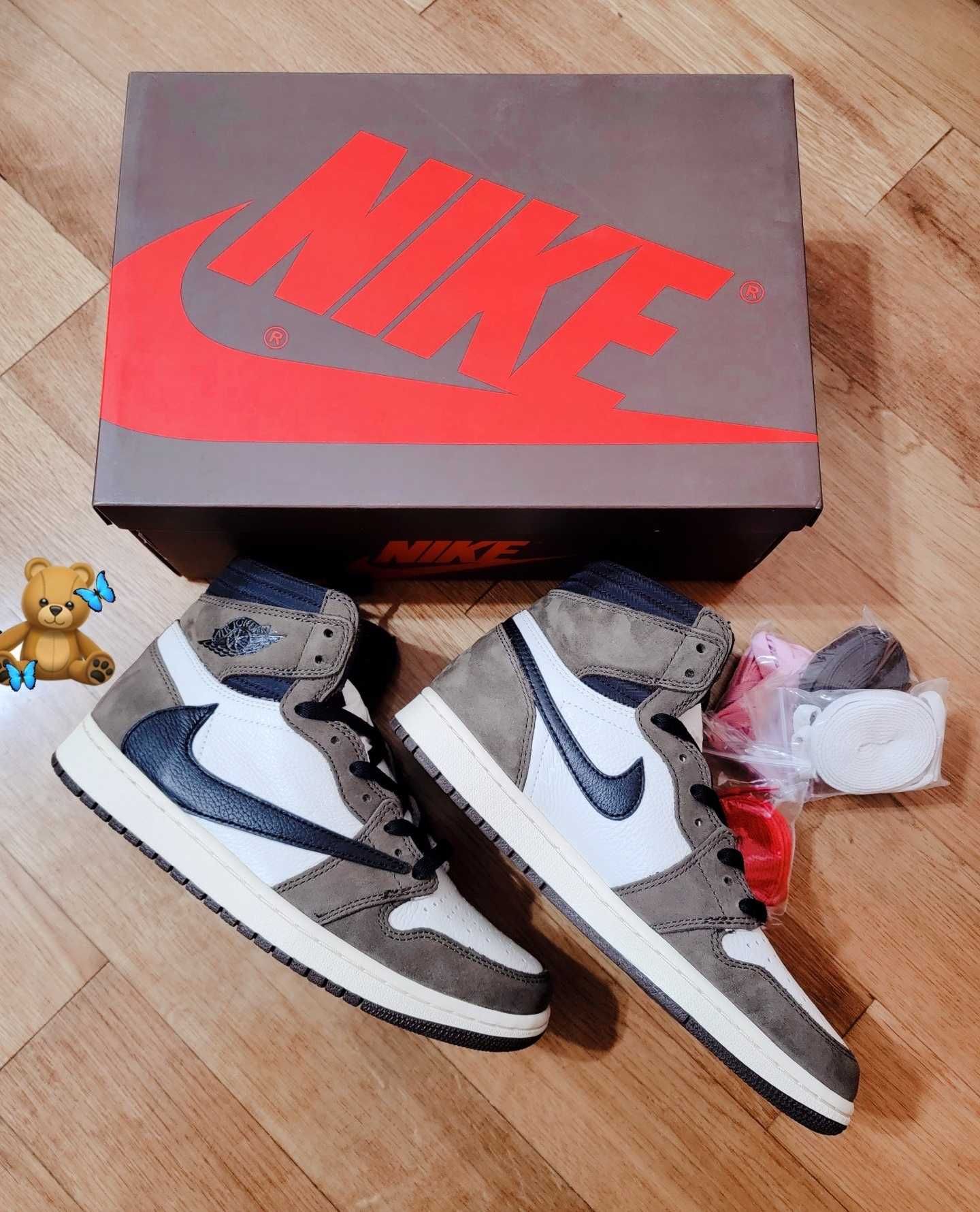 Jordan 1 Retro High OG SP Travis Scott Mocha r.41