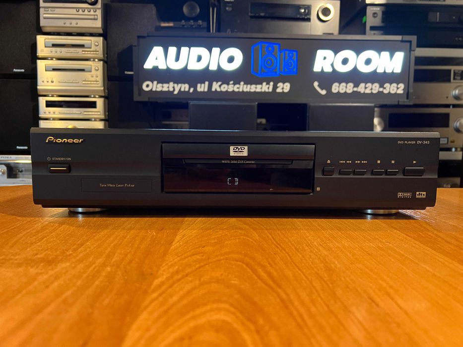 Odtwarzacz płyt CD/DVD Pioneer DV-343 Audio Room