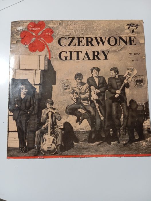 Czerwone Gitary 1966 płyta winylowa