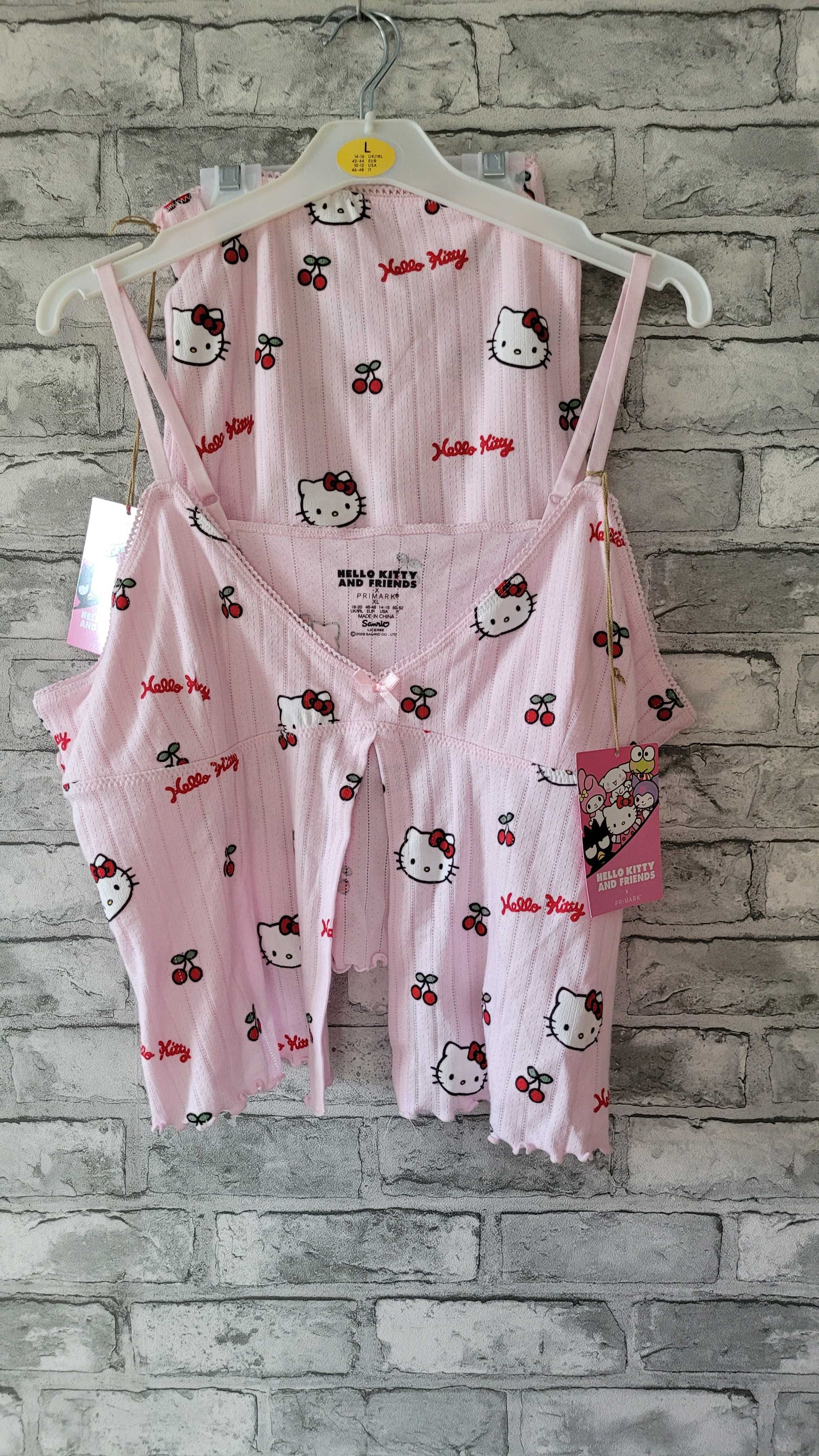 Piżama letnia z bawełny Hello Kitty PRIMARK