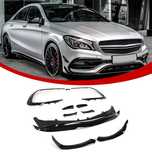 Mercedes CLA 45 C117 Bodykit Spoilery Lotka Komplet Czarny Połysk