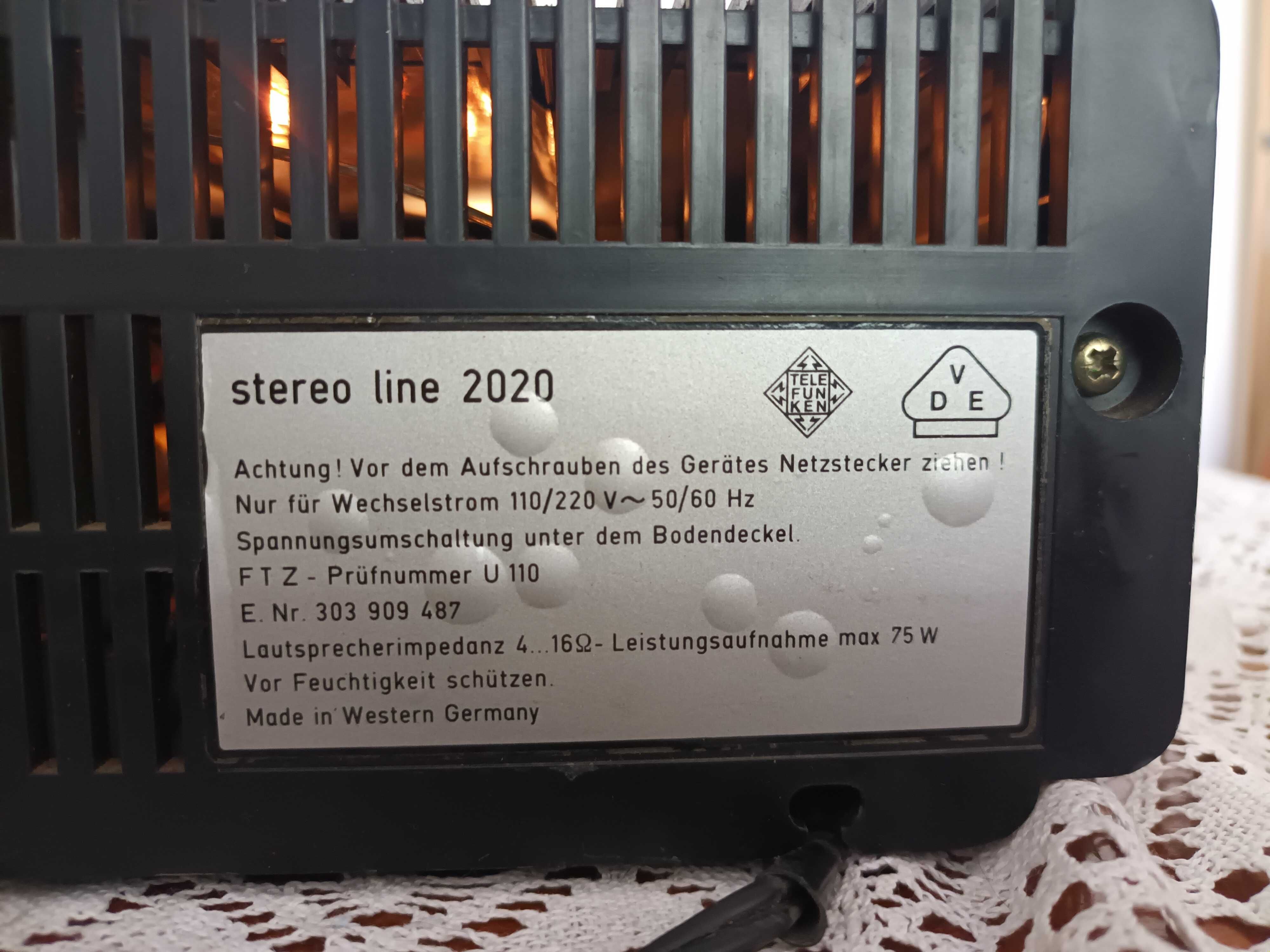 Amplituner Telefunken Stereo Line 2020 Wysyłka Gratis