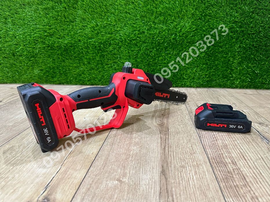 Аккумуляторная мини цепная пила HILTI BCS36H 36V 6A веткорез кусторез