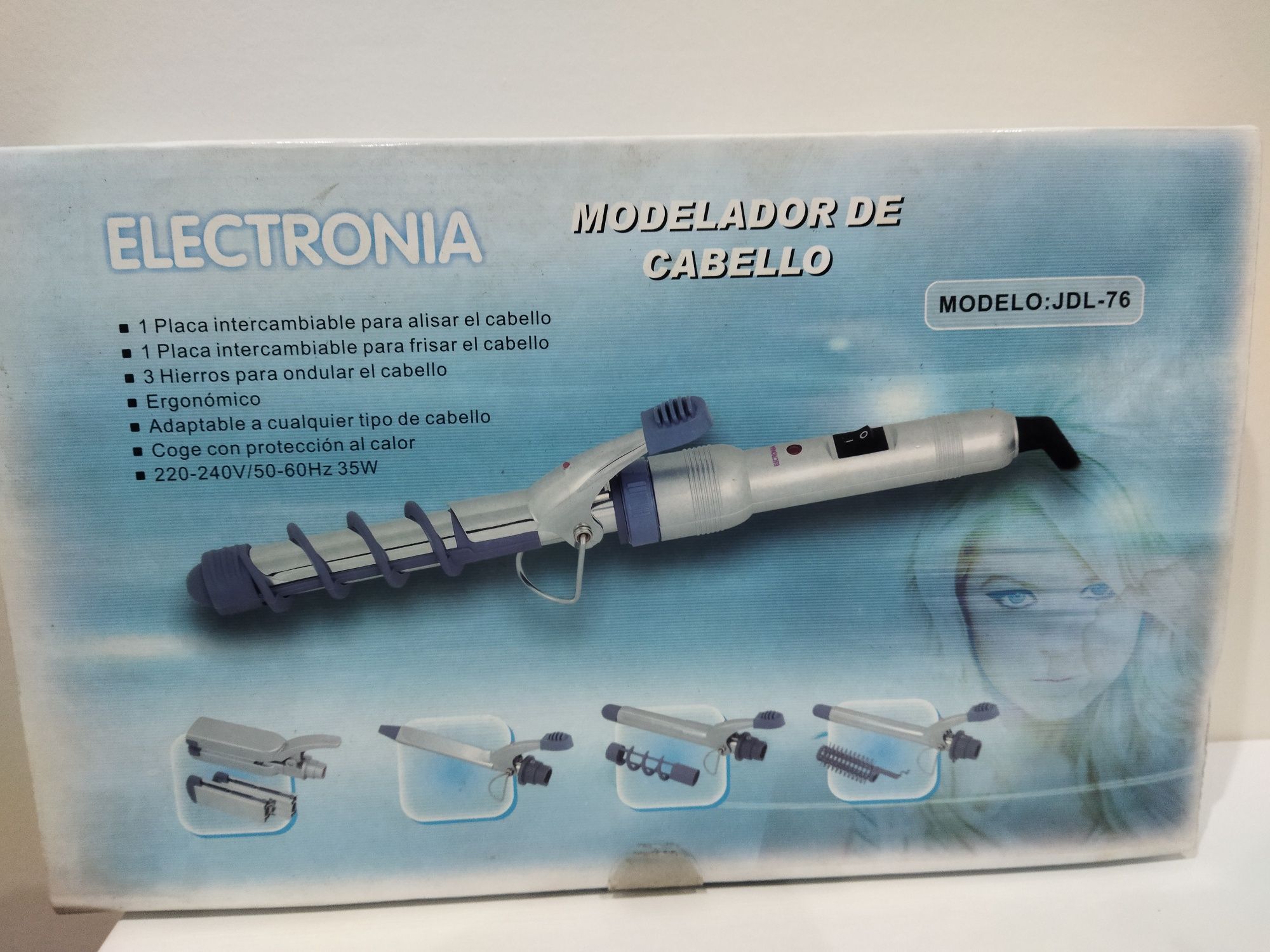 Modelador de cabelo Electronia JDL-76