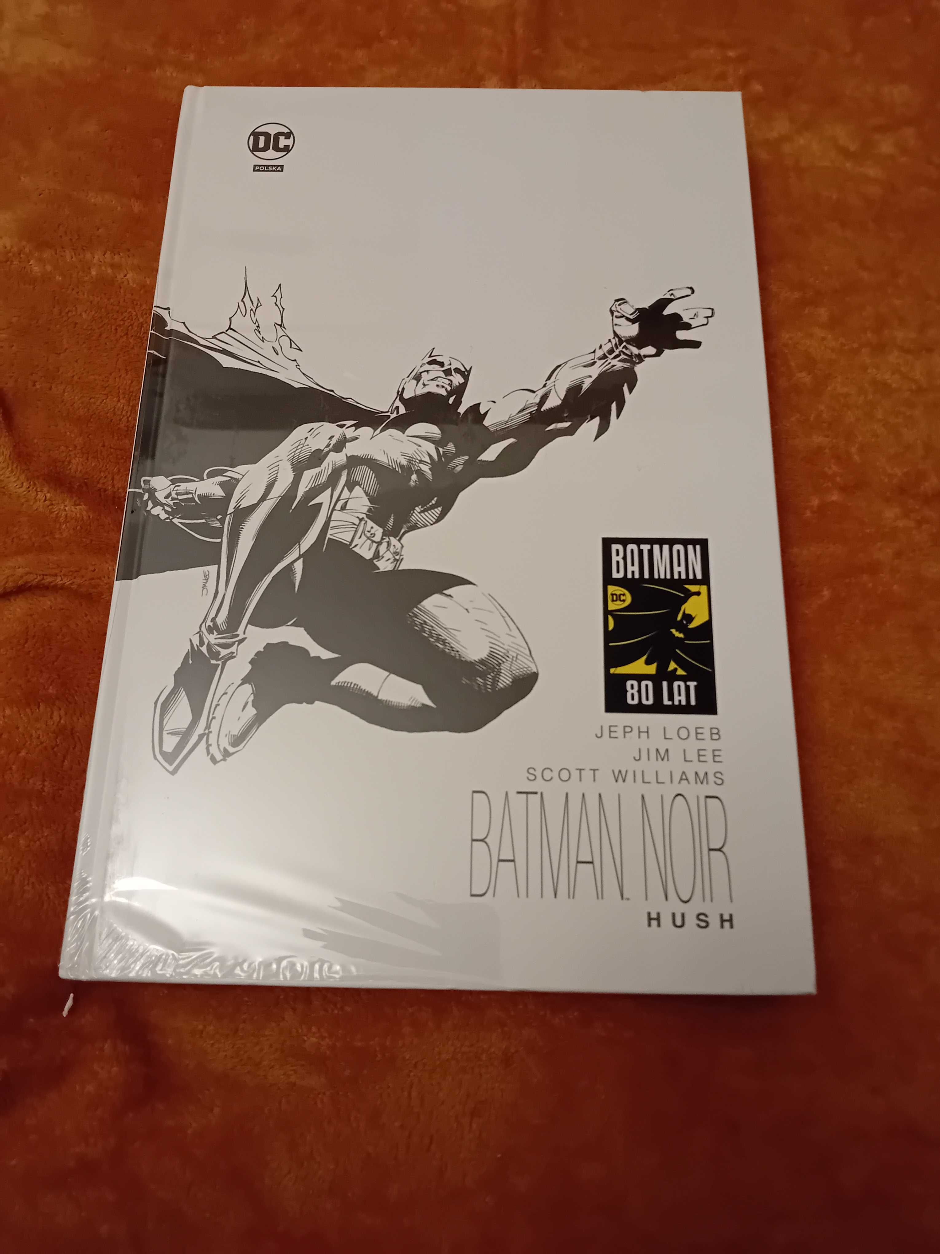 Batman Noir komiksy 4 tomy Zabójczy żart, Pewnego dnia, Hush, Powrót