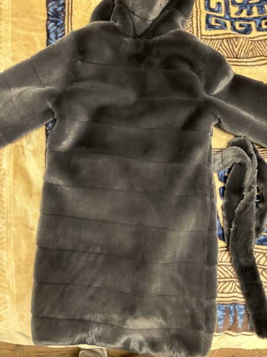 Шуба з еко хутра