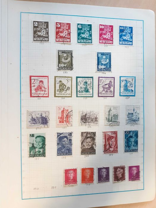 Znaczki pocztowe Holandii