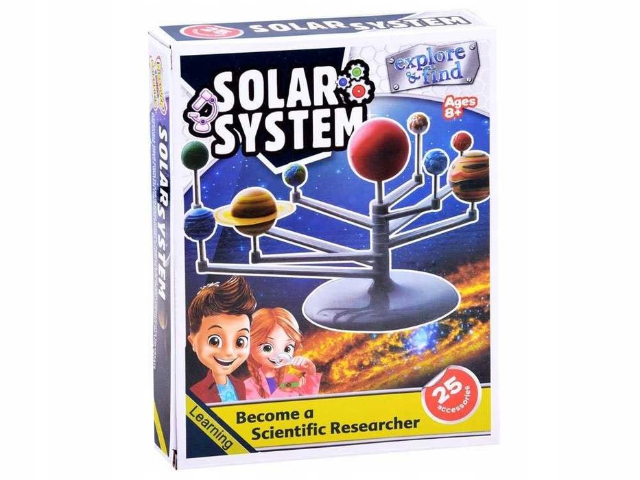 Zestaw zbuduj układ słoneczny planety