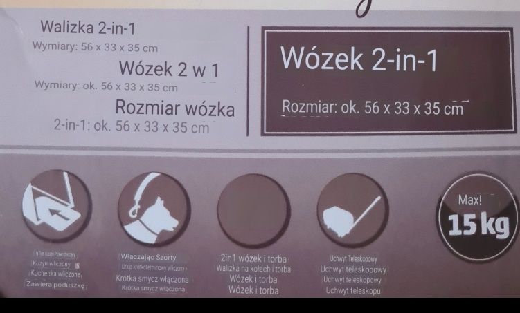 Transporter dla psa lub kota