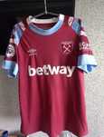 Мужская игровая футбольная футболка West Ham Declan Rice #41