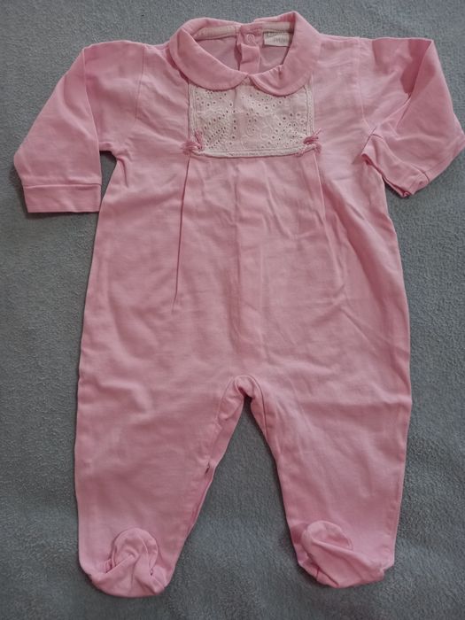 Babygrow menina rosa claro