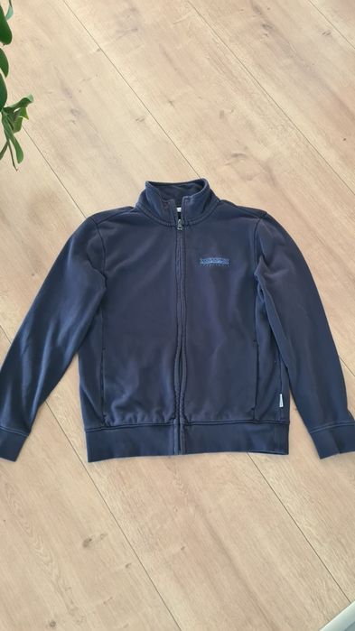 Bluza rozpinana Napapijri. Granatowa / Czarna. Rozmiar L