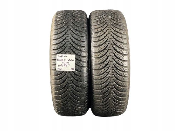 2x FALKEN EUROALL SEASON AS210 185/60R15 8mm 2021