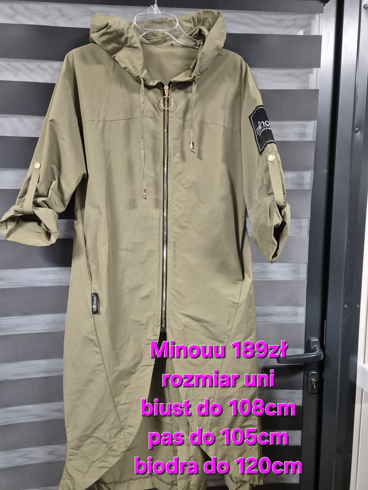 Parka Minouu rozmiar uni nowa